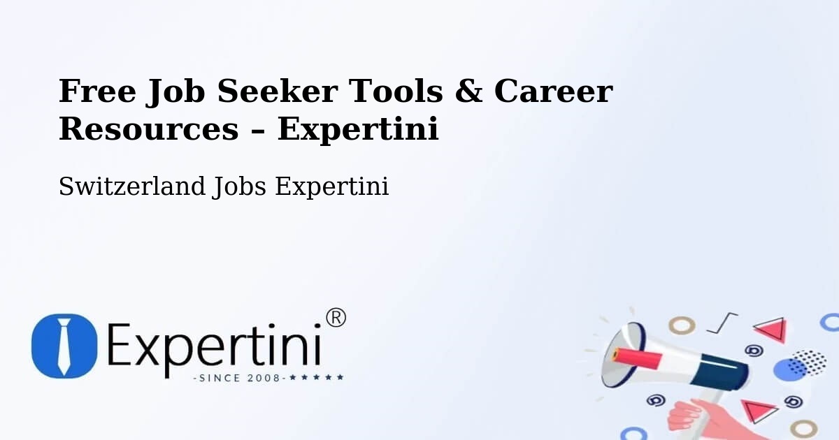 Free Job Seeker Tools & Career Resources – Haslen - Haslen, Switzerland Jobs Expertini