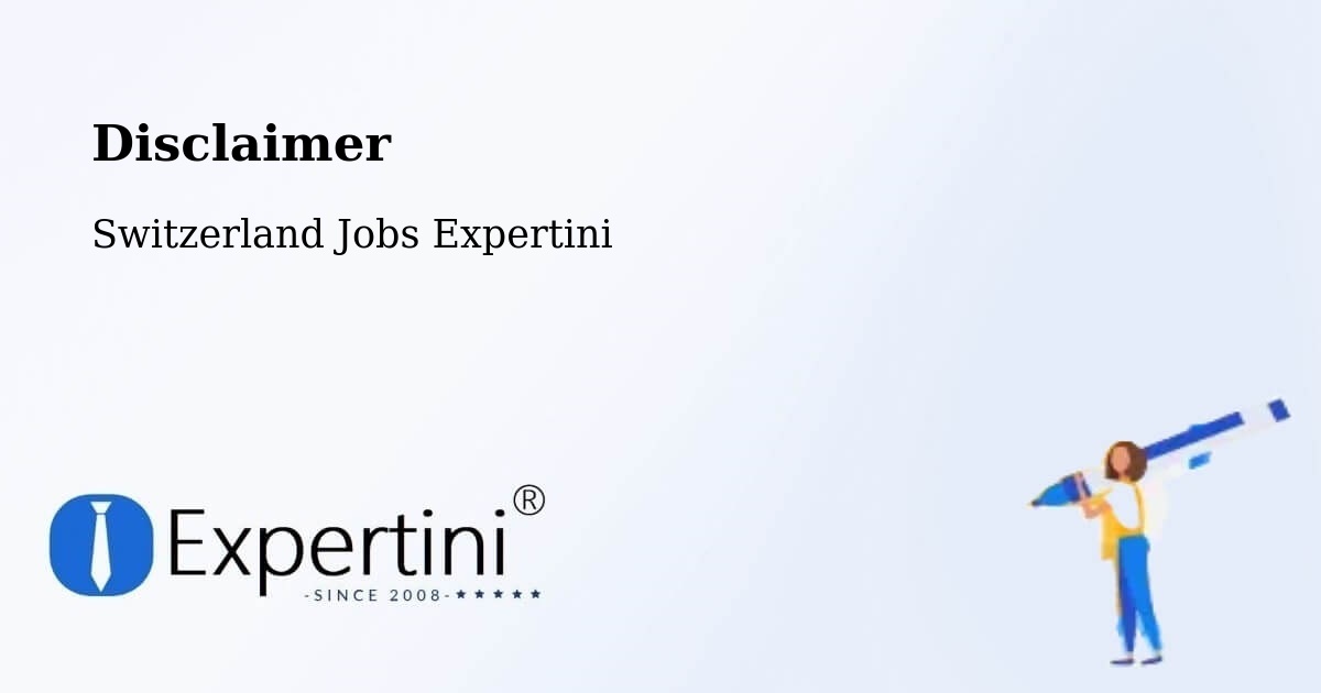 Disclaimer – Haslen - Switzerland Jobs Expertini